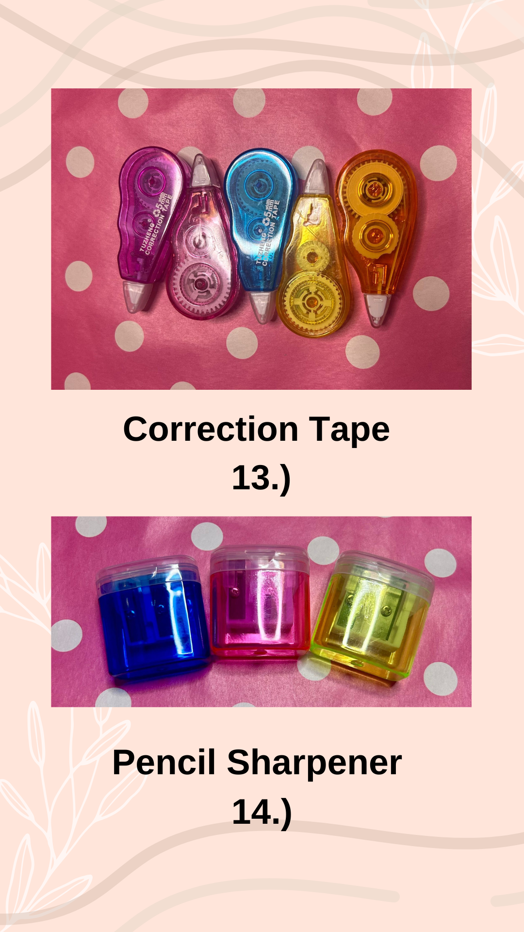8 Item Pick n Mix Stationery Bag