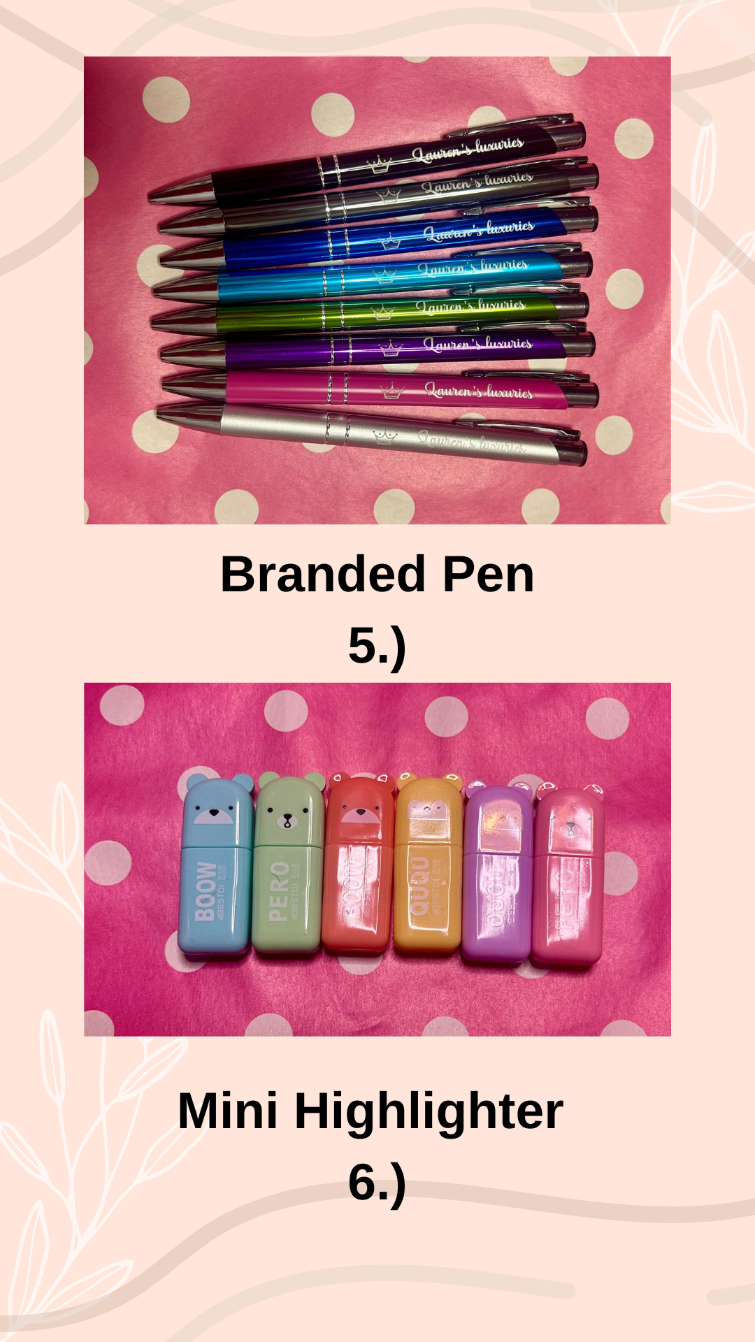8 Item Pick n Mix Stationery Bag